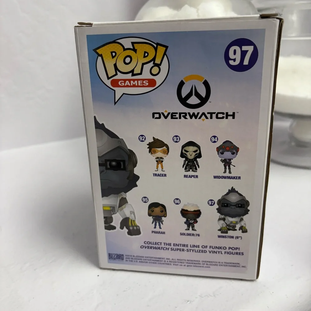 Funko Pop! Vinyl Super 6 in: Overwatch - Winston #97 - Picture 2 of 2